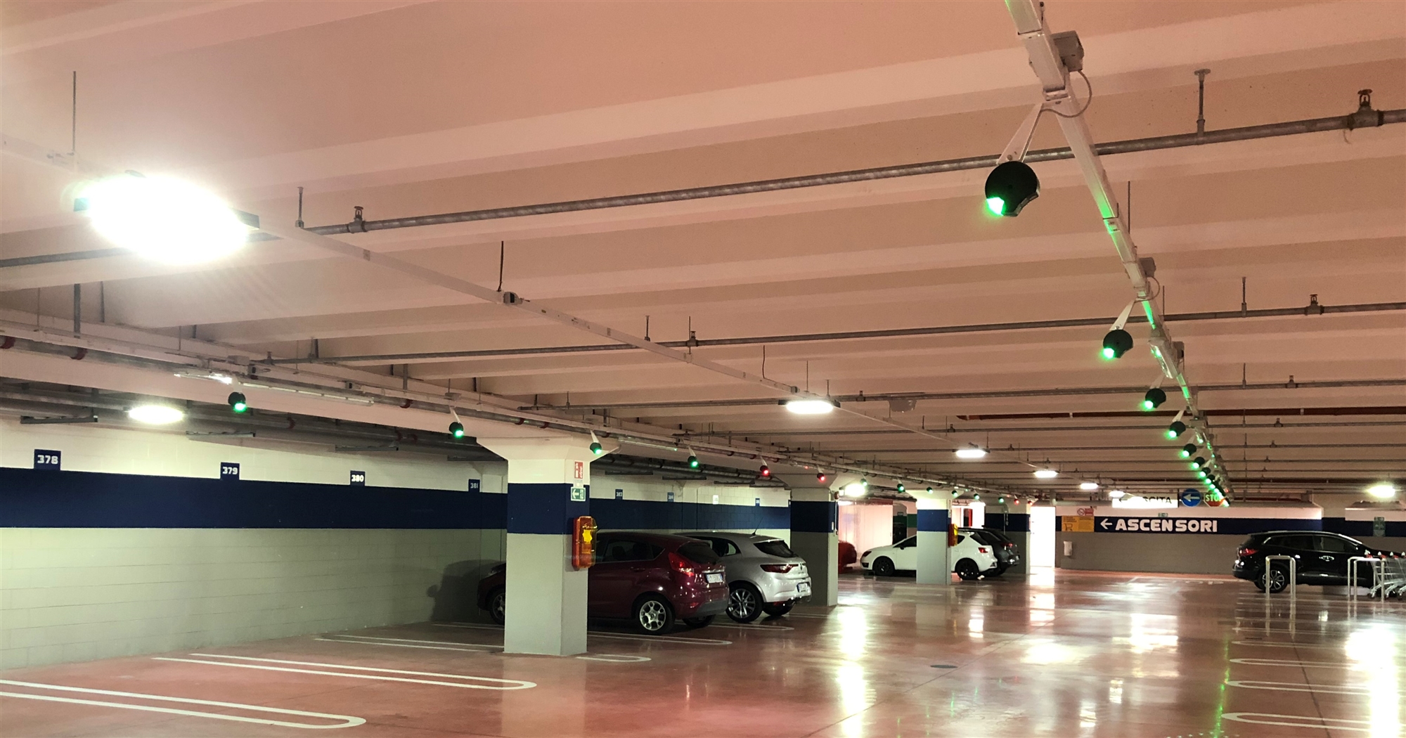 LED Garage Lighting  Parking Garage Ceiling Light Fixtures