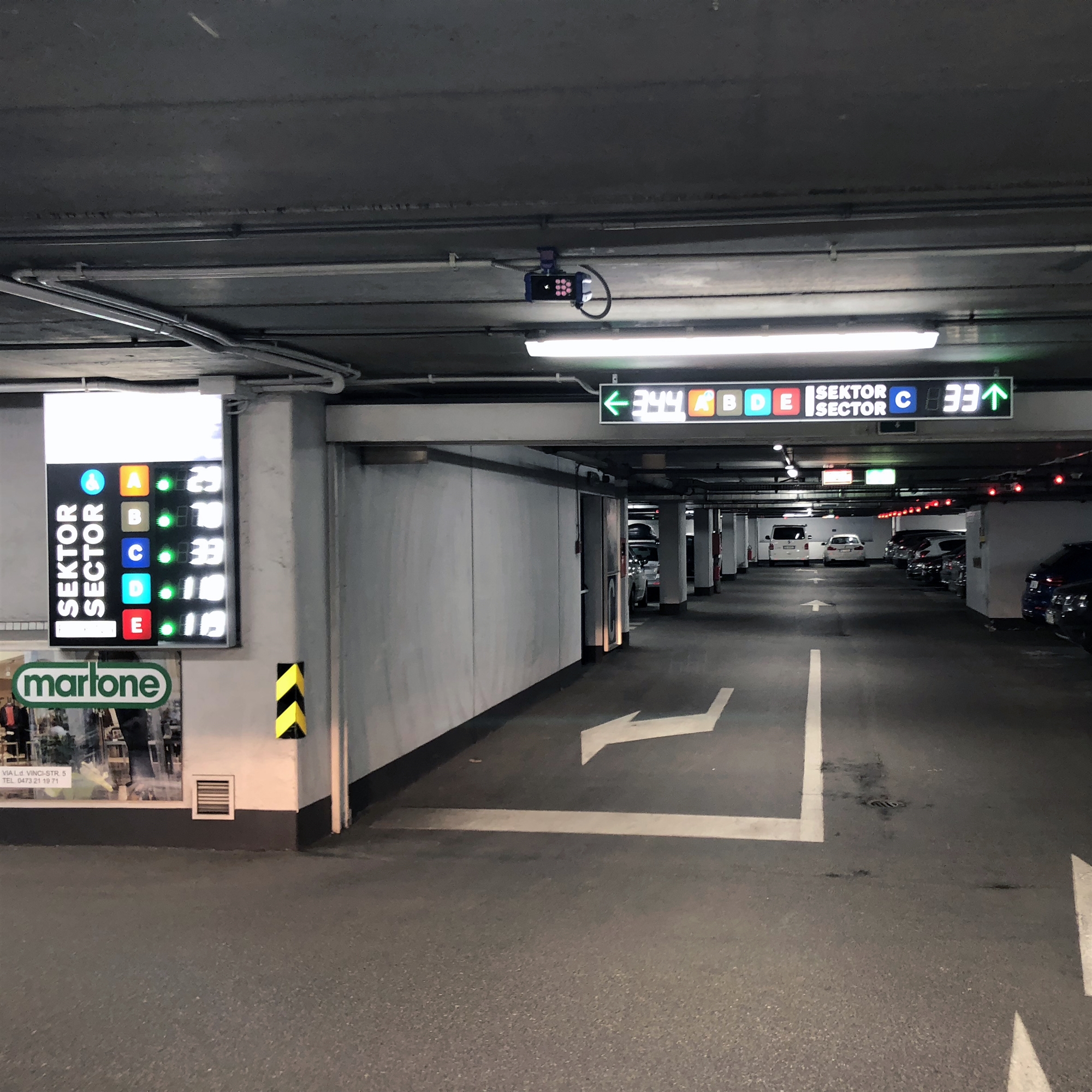 TERME of MERANO | parking guidance system Agla Group