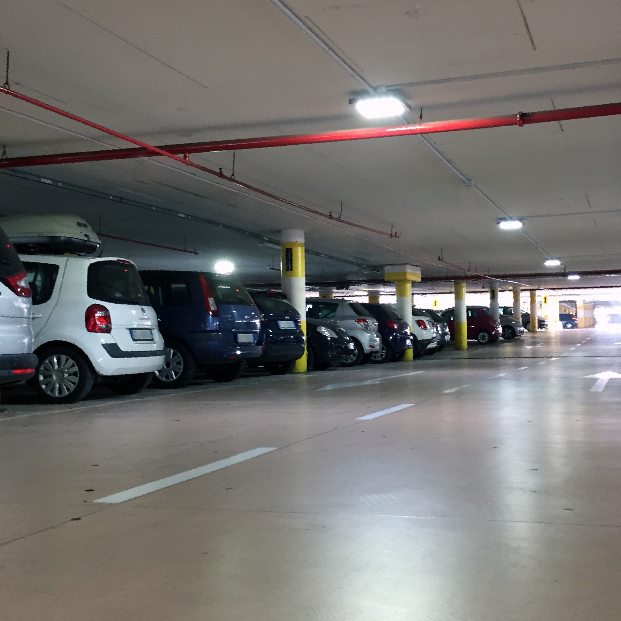 FIORDALISO SHOPPING MALL | relamping of the indoor parking Agla Group